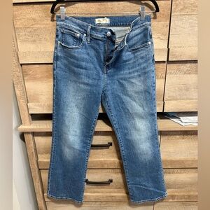 Madewell Mid Rise Kick Out Jeans - 29